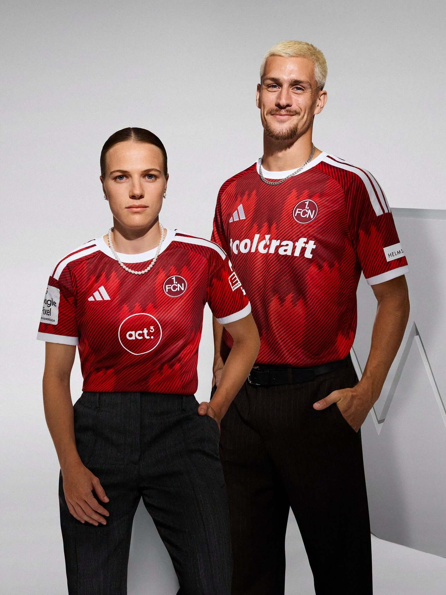 Camisa titular do Nuremberg 2026-2027 adidas