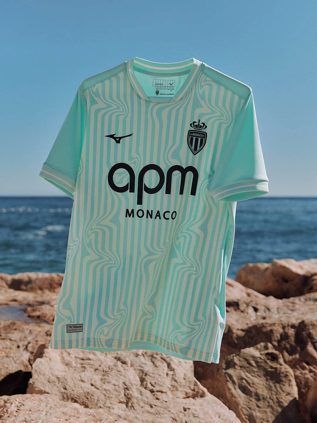 Terceira camisa do AS Monaco 2026-2027 Mizuno