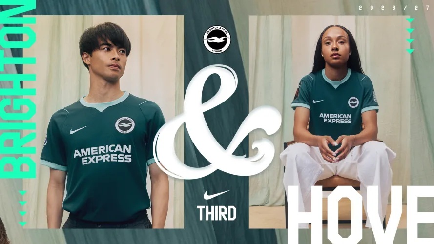 terceira camisa brighton 2026-2027 nike