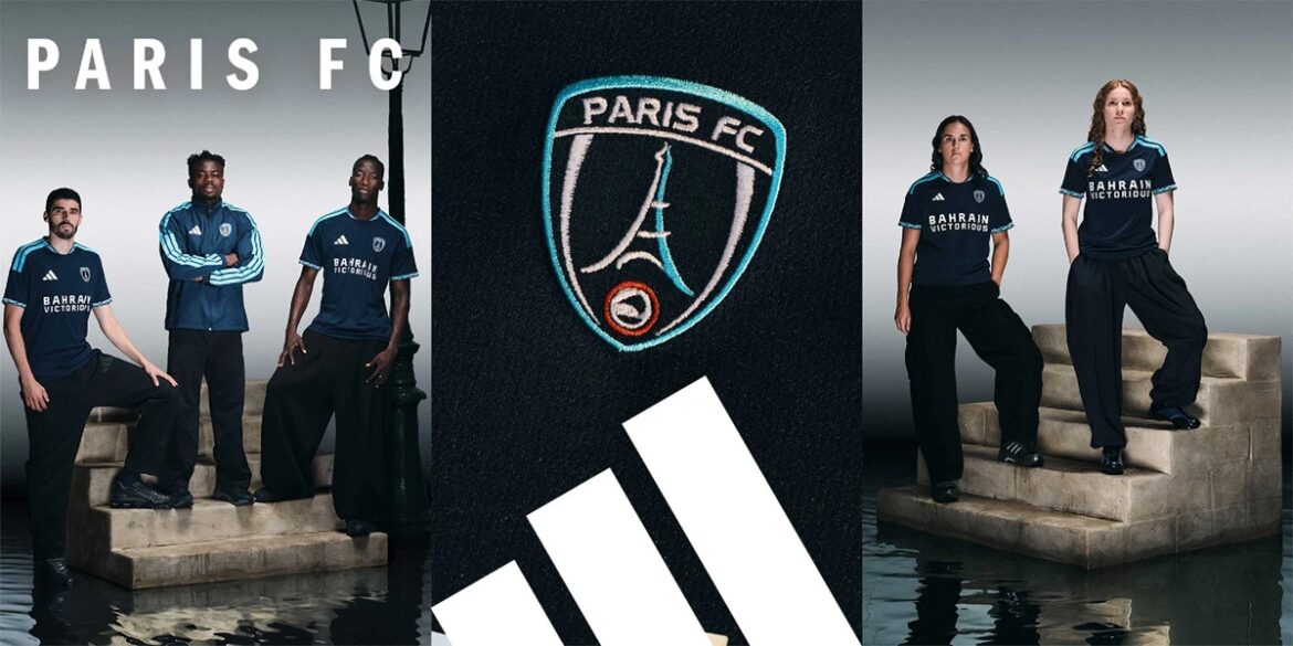 Camisa titular paris fc 2026-2027 adidas
