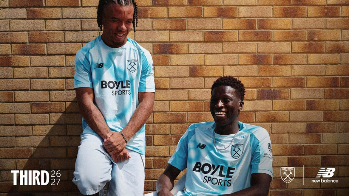 Terceira camisa do West Ham 2026-2027 New Balance