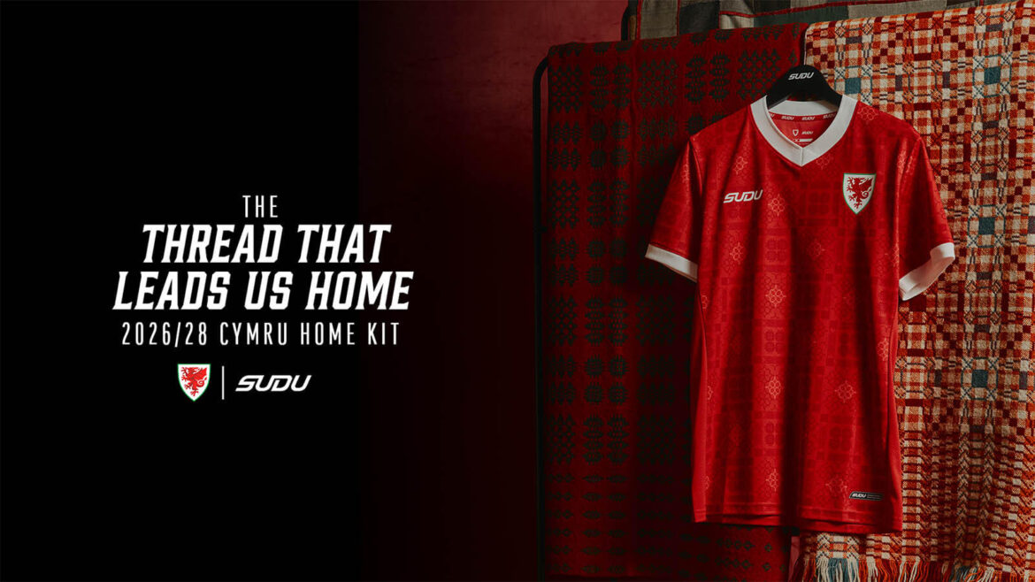 Camisa titular do País de Gales 2026-2028 SUDU