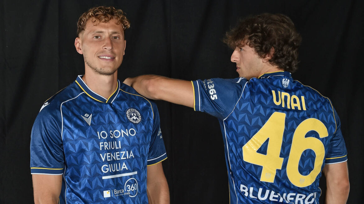 Camisa reserva da Udinese 2026-2027 Macron