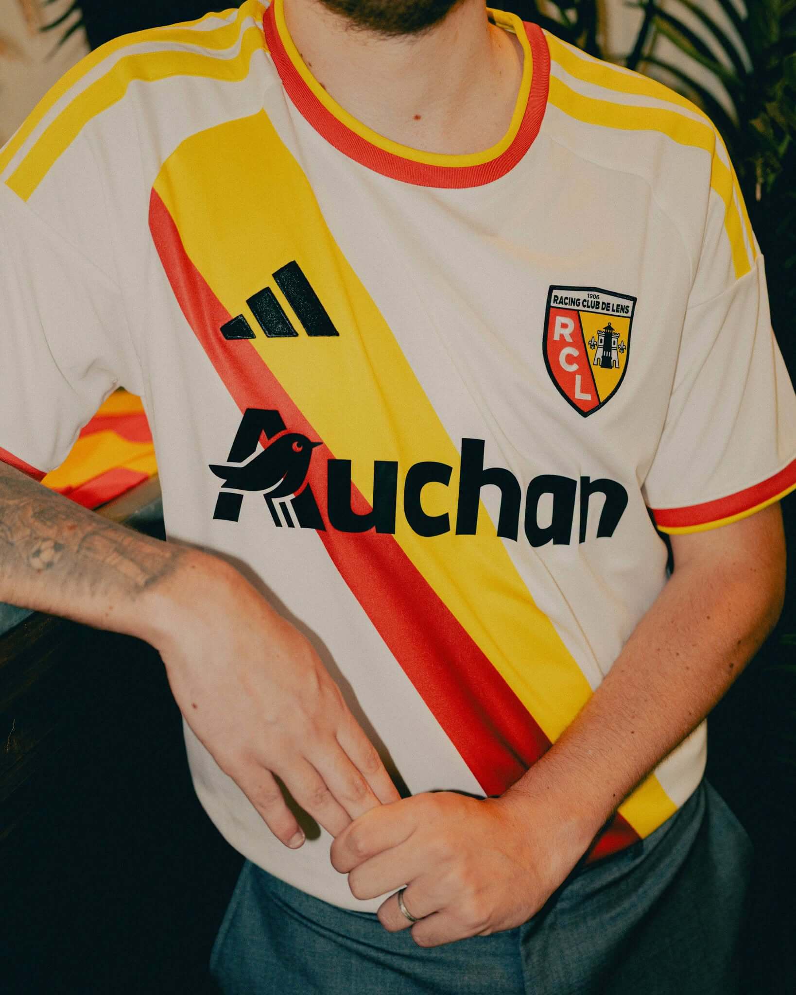 Terceira camisa do RC Lens 2026-2027 adidas