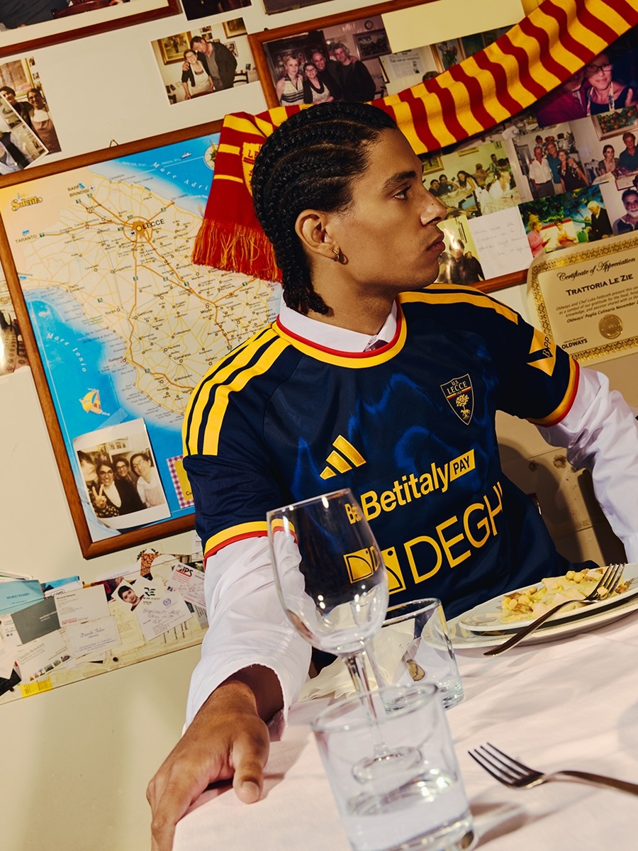 Terceira camisa da US Lecce 2026-2027 adidas