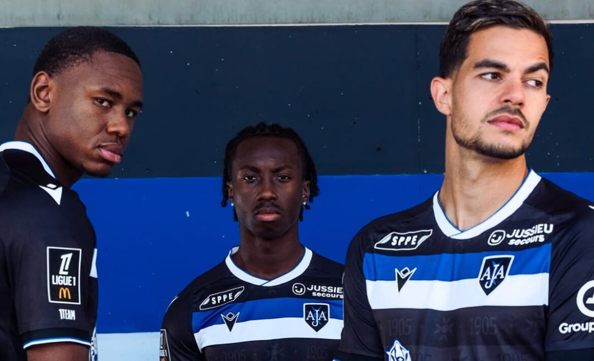 Camisa reserva do Auxerre 2026-2027 macron