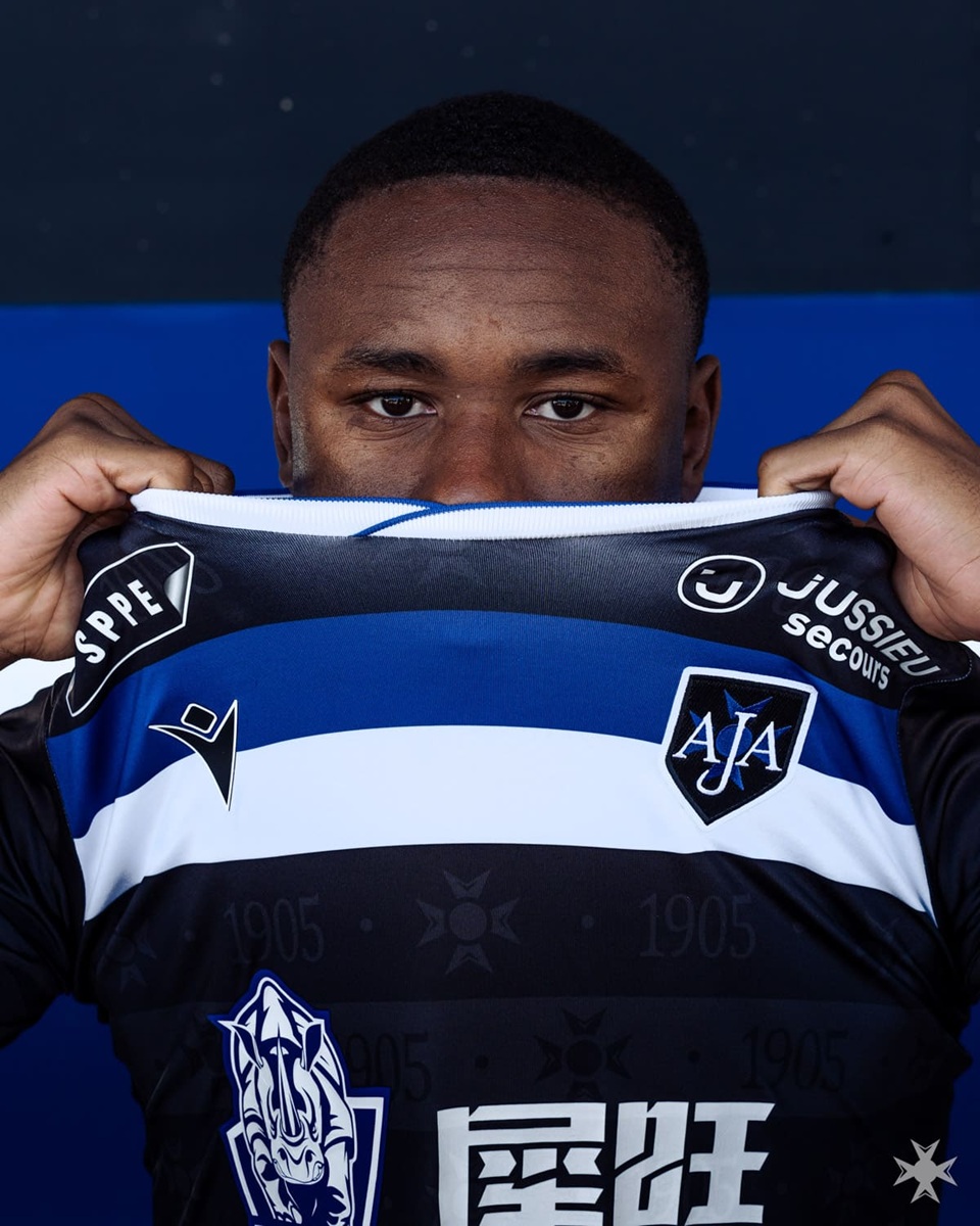 Camisa reserva do Auxerre 2026-2027 macron