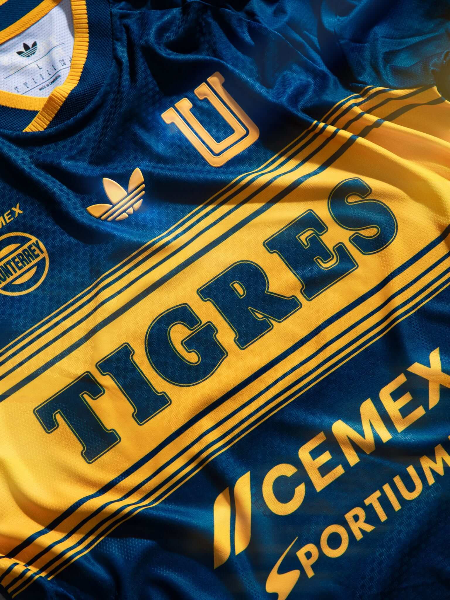 Camisa reserva do Tigres UANL 2026-2027 adidas kit