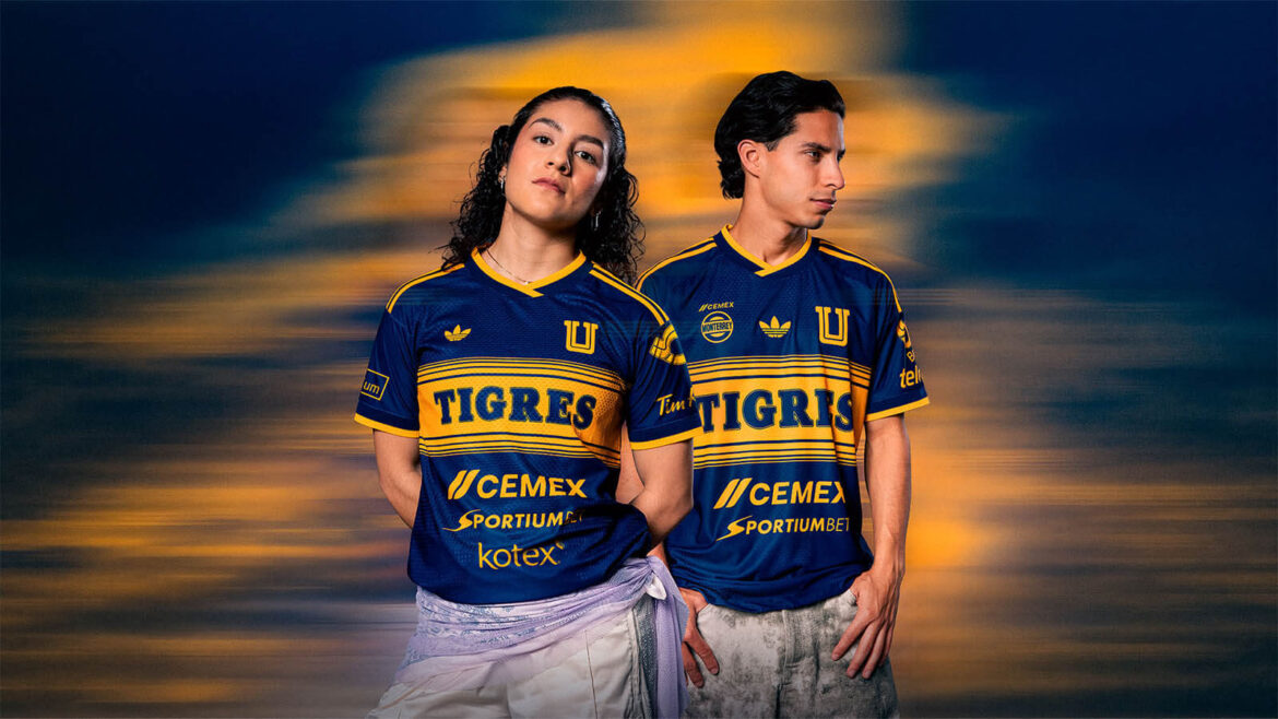 Camisa reserva do Tigres UANL 2026-2027 adidas