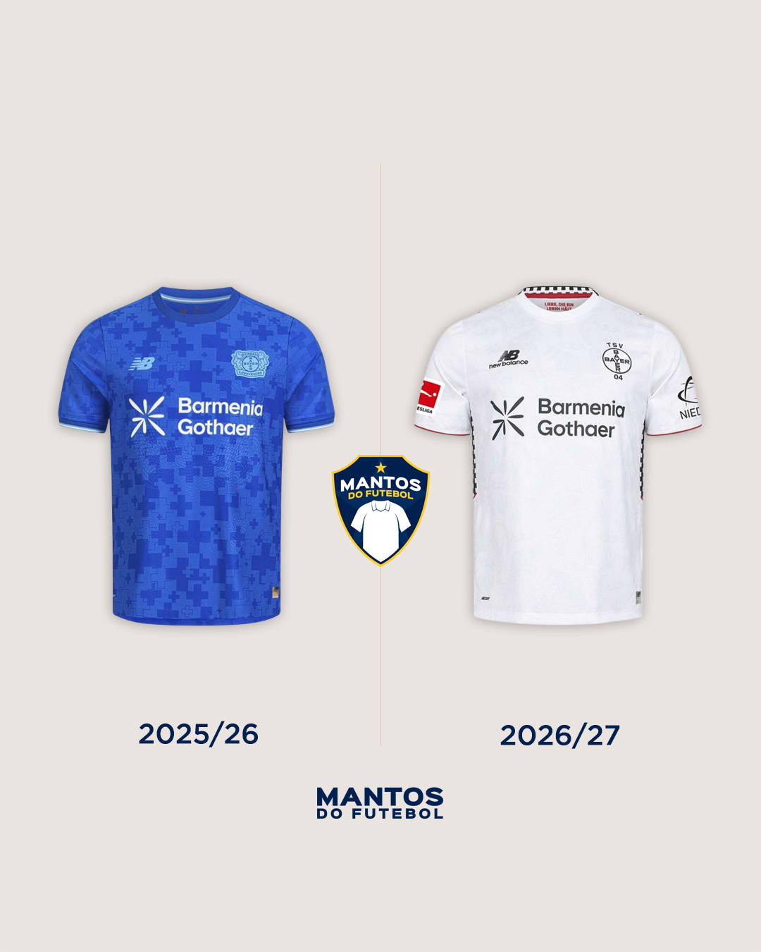 Terceira camisa do Bayer Leverkusen 2026-2027 New Balance