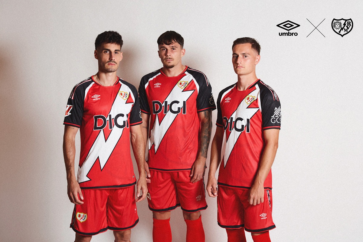 camisa reserva do rayo vallecano 2026-2027 umbro