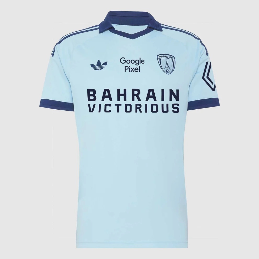 camisa reserva do paris fc 2026-2027 adidas