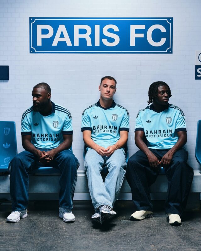 camisa reserva do paris fc 2026-2027 adidas