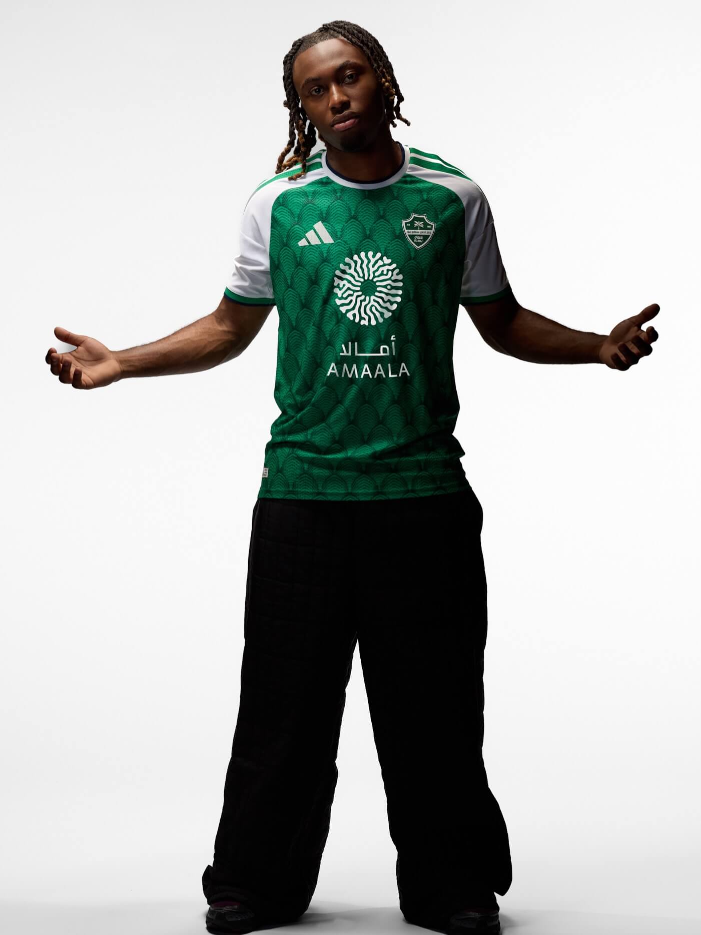 Camisa titular do Al-Ahli FC 2026-2027 adidas kit