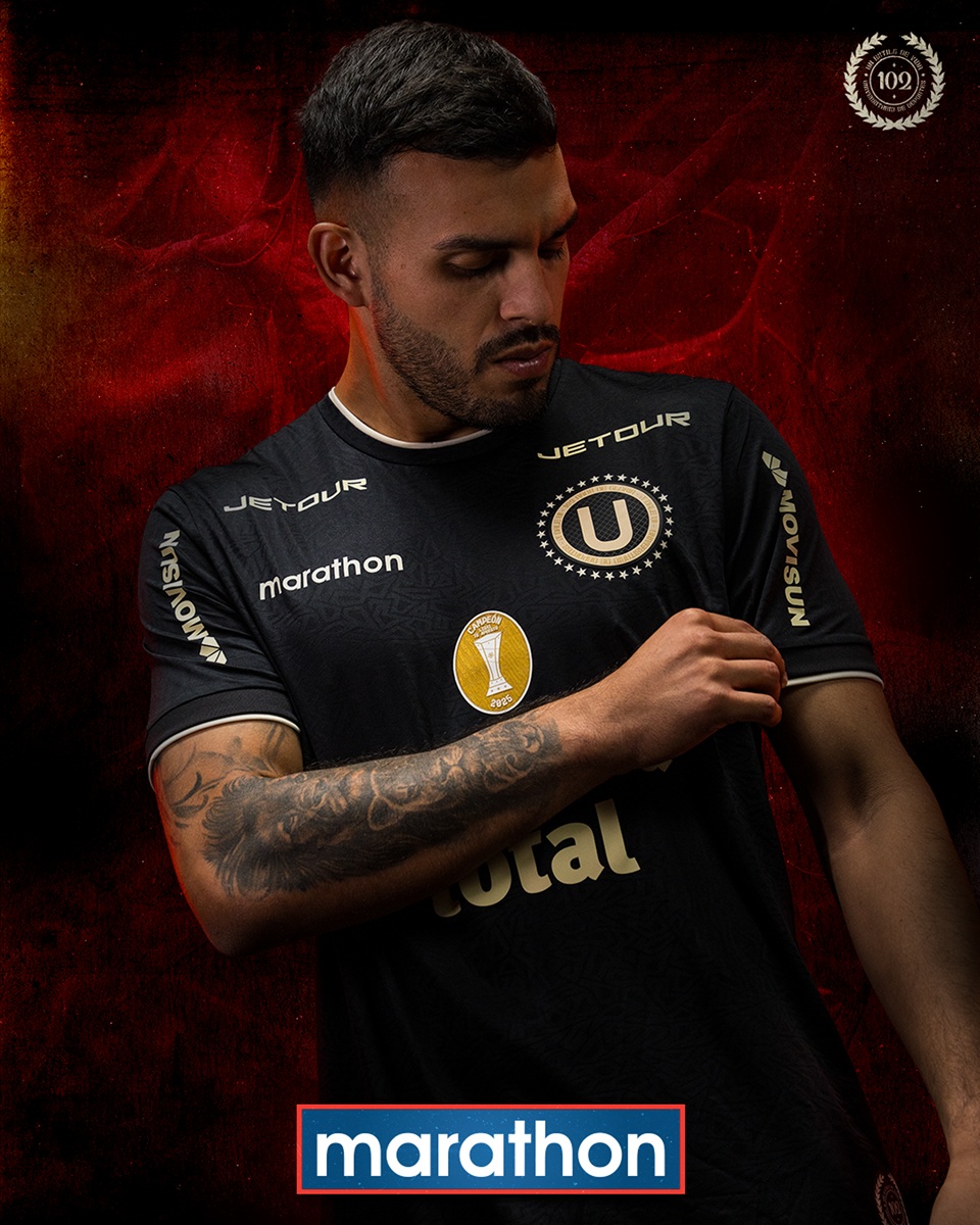 Camisa de 102 anos do Universitario 2026 marathon