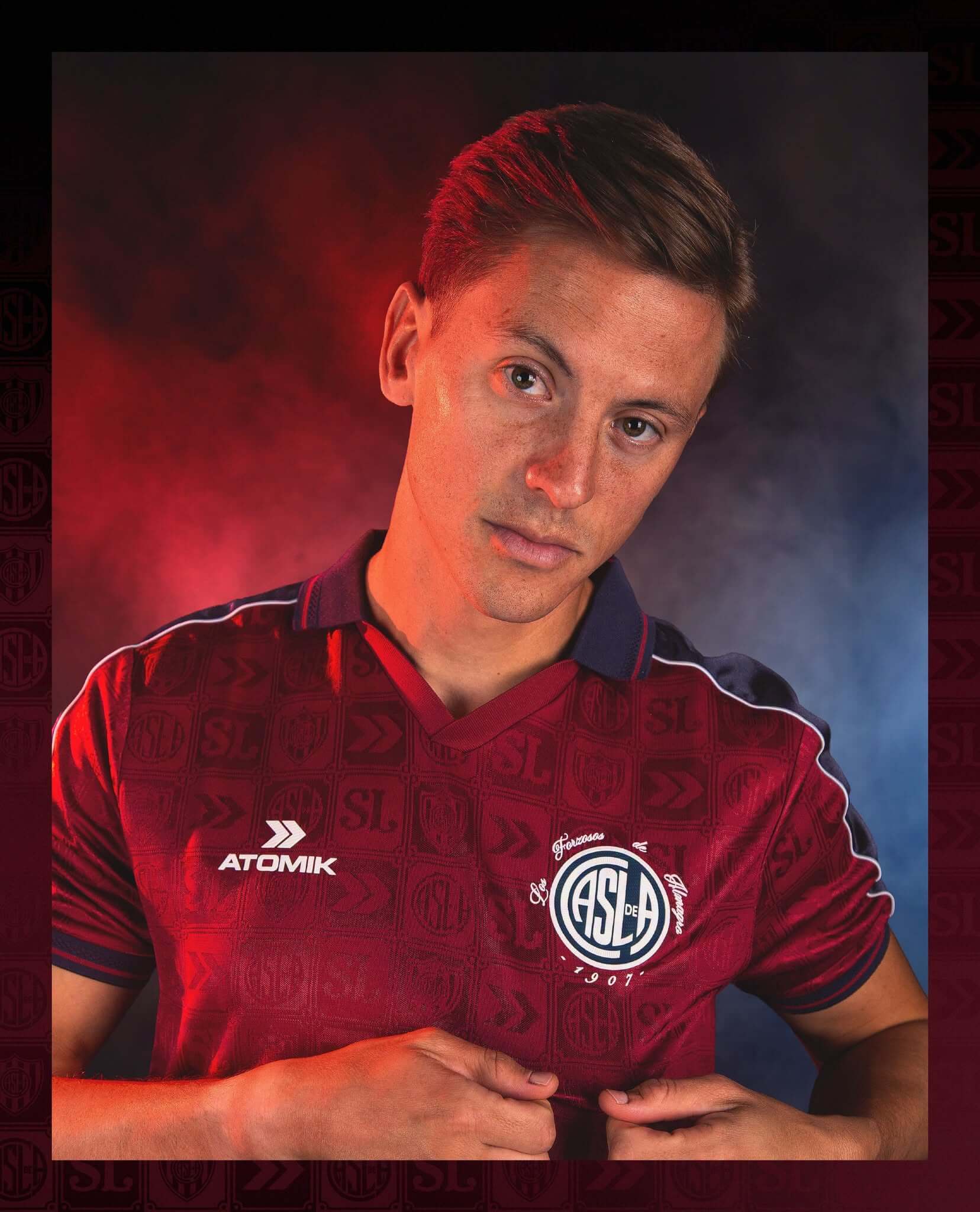 Terceira camisa do San Lorenzo 2026-2027 Atomik