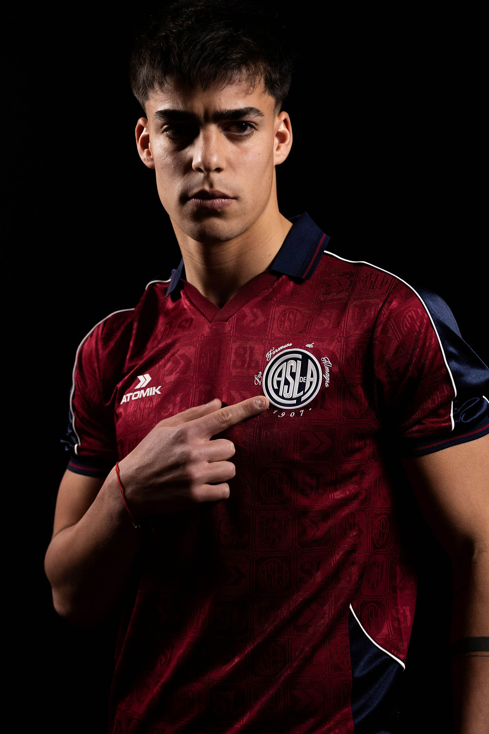 Terceira camisa do San Lorenzo 2026-2027 Atomik