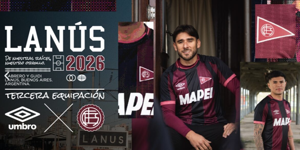 Terceira camisa CA Lanús 2026-2027 Umbro