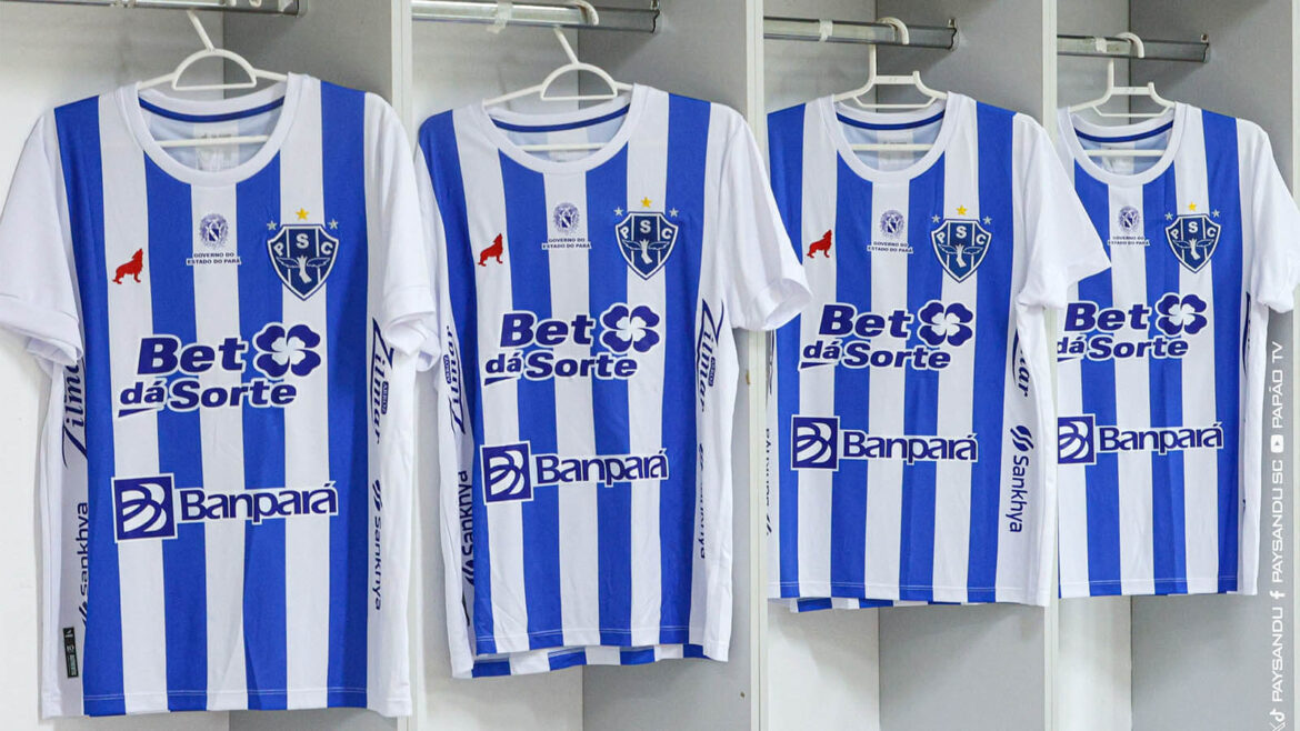 Camisa bicolor do Paysandu 2026-2027 Lobo