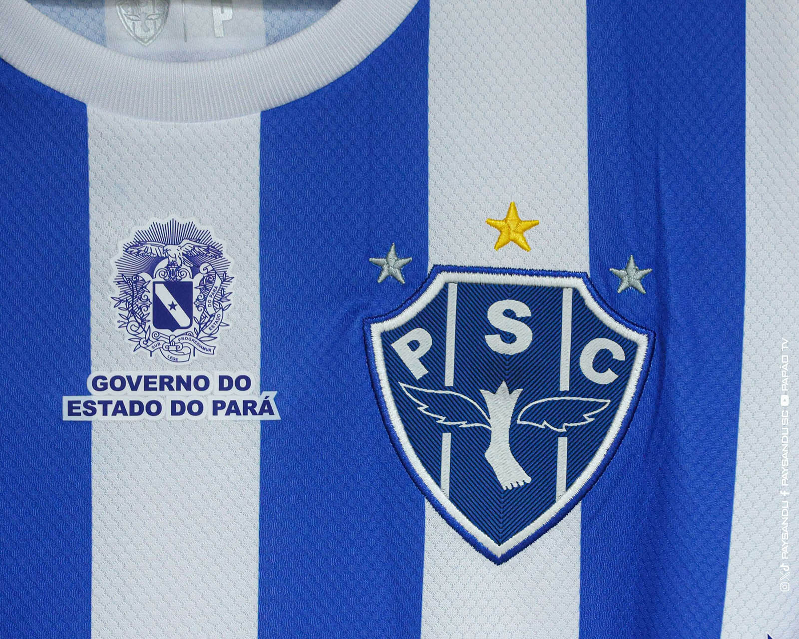 Camisa bicolor do Paysandu 2026-2027 Lobo