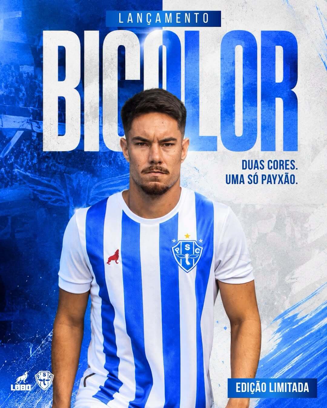 Camisa bicolor do Paysandu 2026-2027 Lobo
