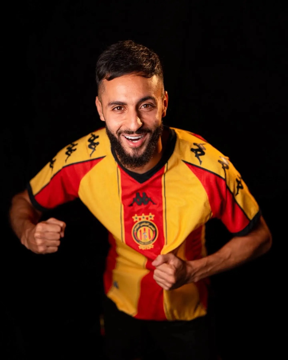 camisa titular espérance tunis 2026-2027 kappa