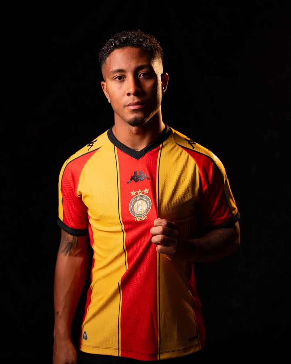 camisa titular espérance tunis 2026-2027 kappa