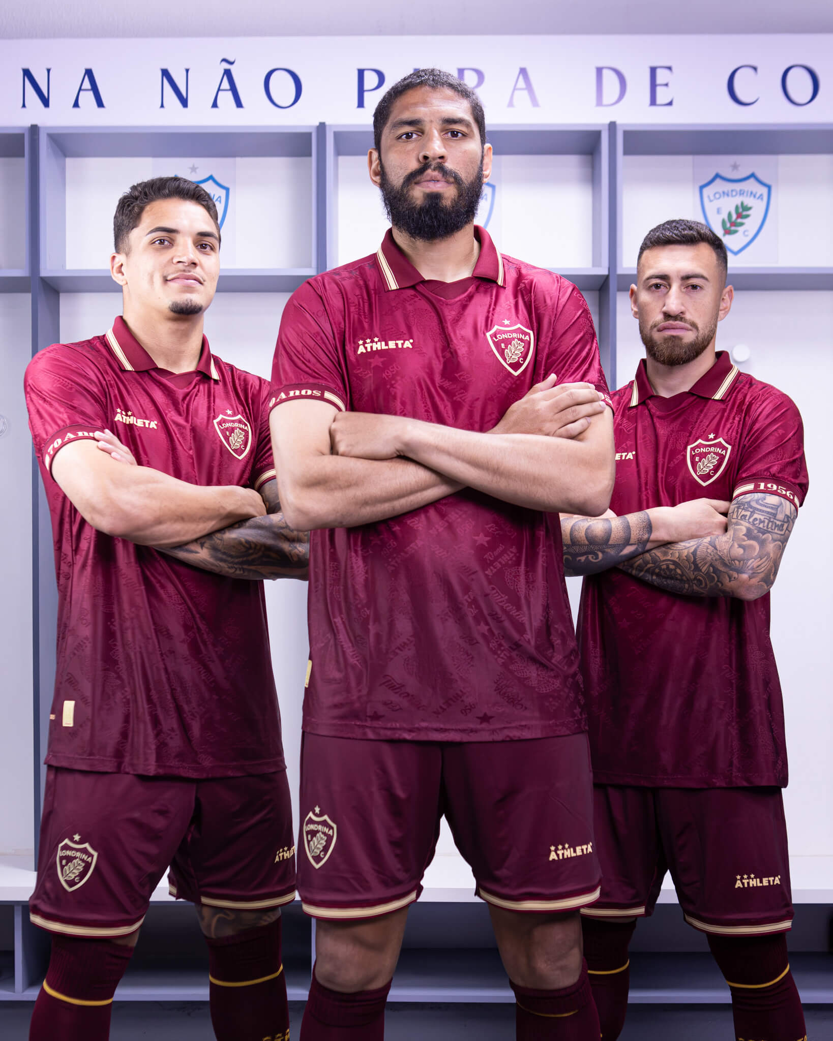 Londrina lança camisa comemorativa de 70 anos com a Athleta