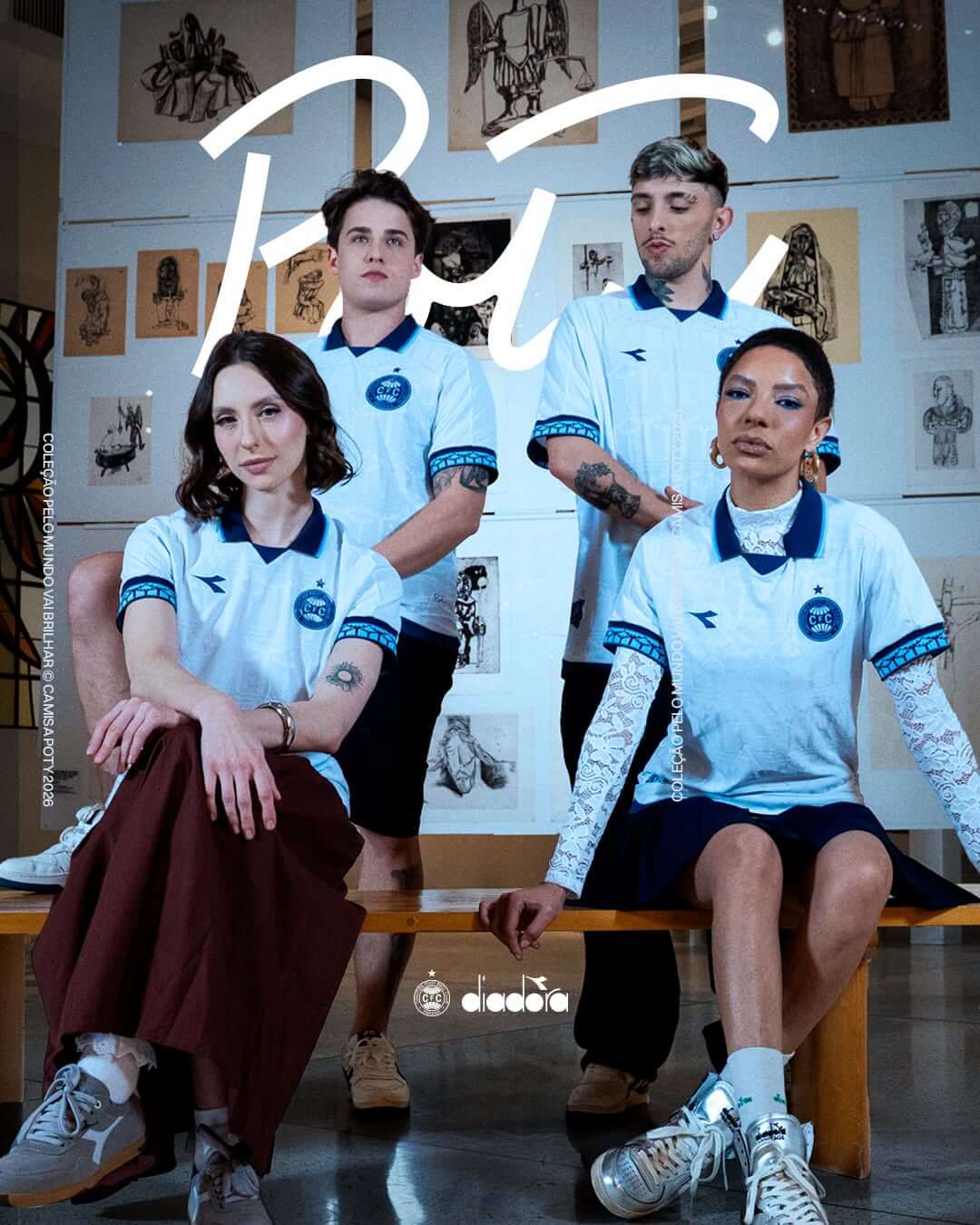 Terceira camisa Poty do Coritiba 2026-2027 Diadora