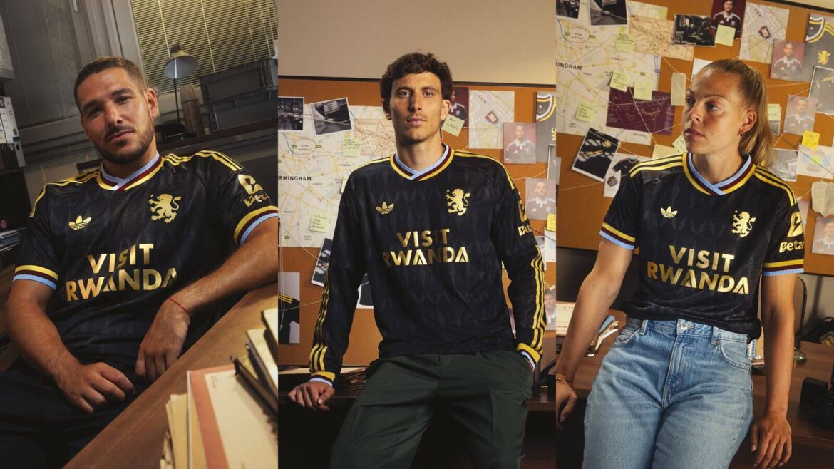 Camisa reserva do Aston Villa 2026-2027 adidas