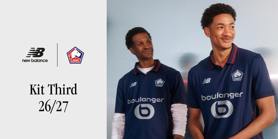 Terceira camisas do Lille OSC 2026-2027 new balance