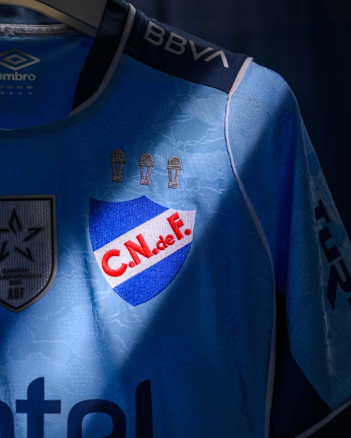 Camisa celeste do Club Nacional 2026-2027 Umbro