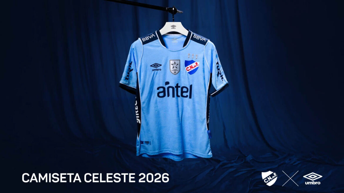 Camisa celeste do Club Nacional 2026-2027 Umbro