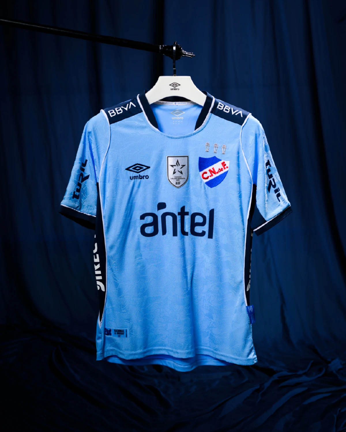 Camisa celeste do Club Nacional 2026-2027 Umbro
