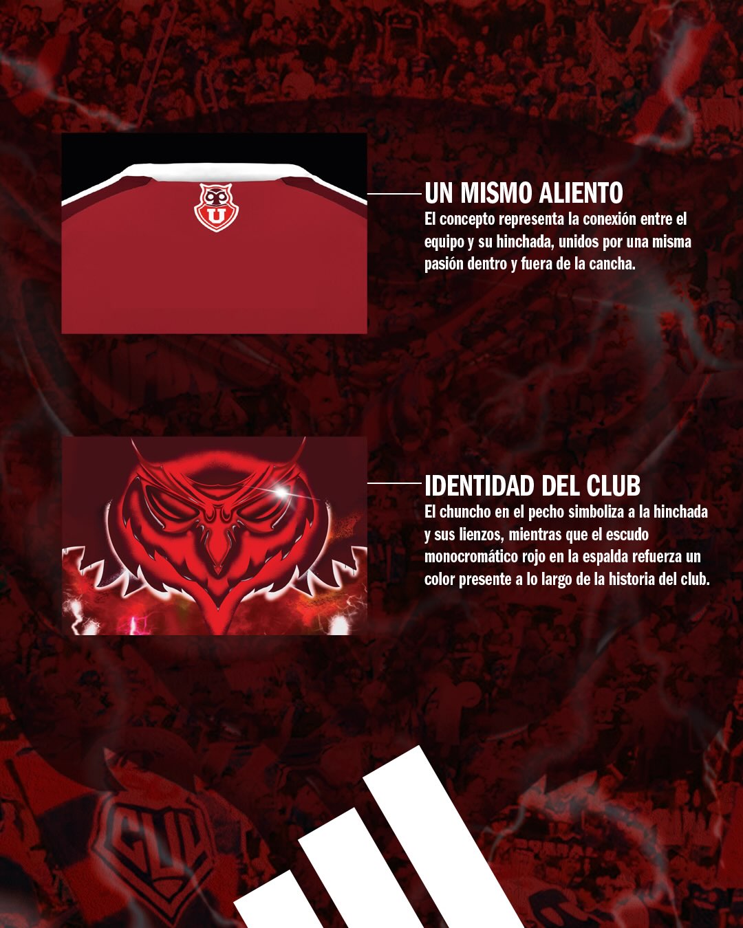 terceira camisa unviersidad de chile 2026-2027 adidas