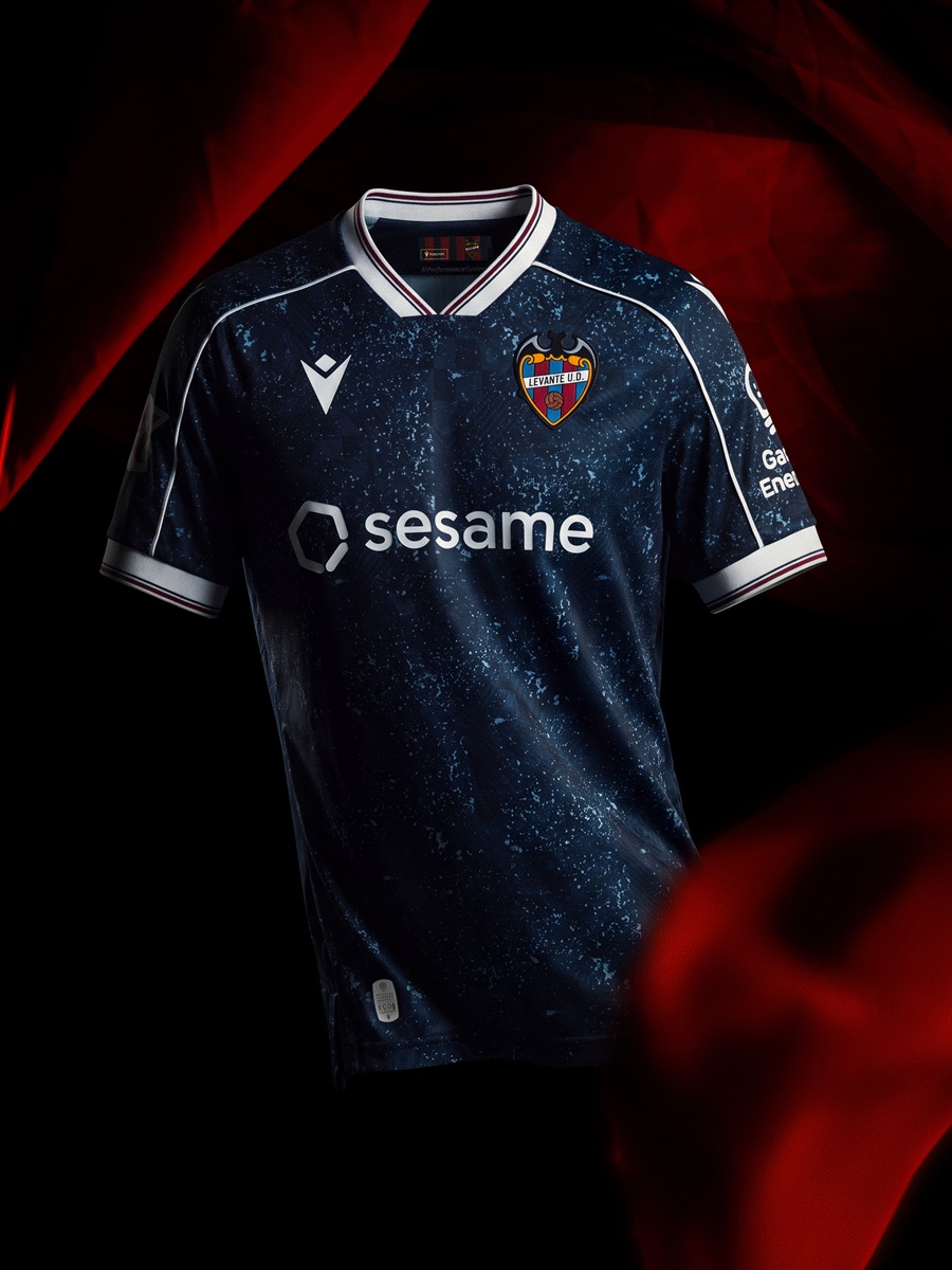 Quarta camisa do Levante UD 2026-2027 Macron