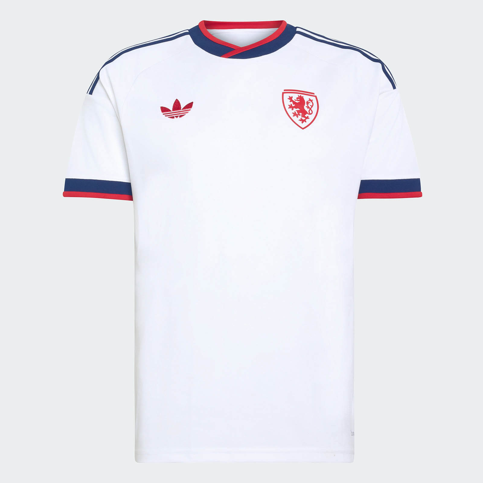Camisa reserva da Tchéquia 2026-2027 adidas kit