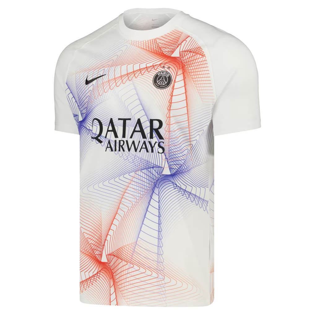 Camisas pré-jogo do PSG Champions League 2026-2027 Nike kit