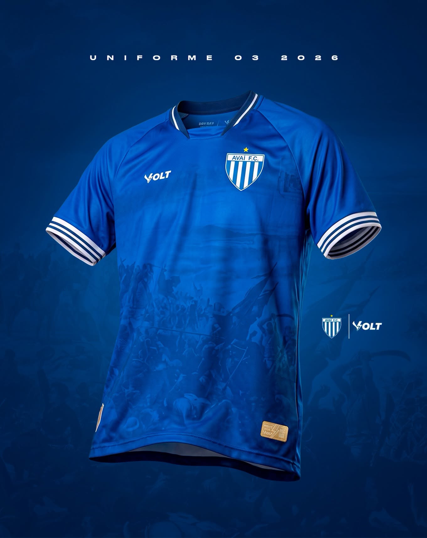Terceira camisa do Avaí 2026-2027 Volt