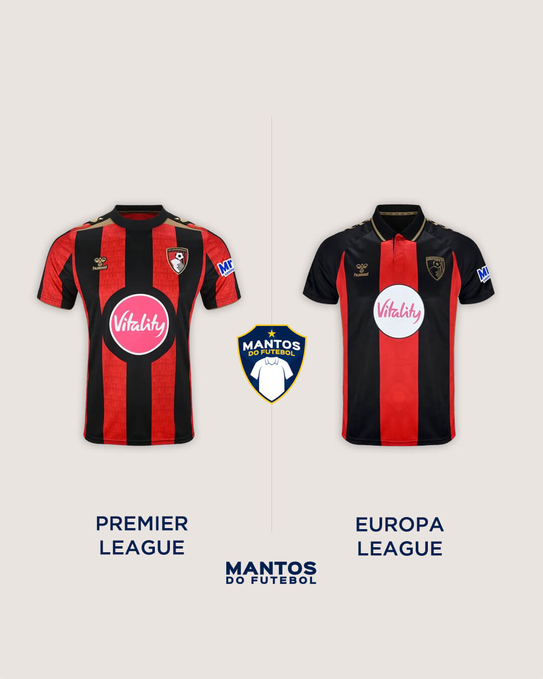Camisa Europa do Bournemouth 2026-2027 Hummel