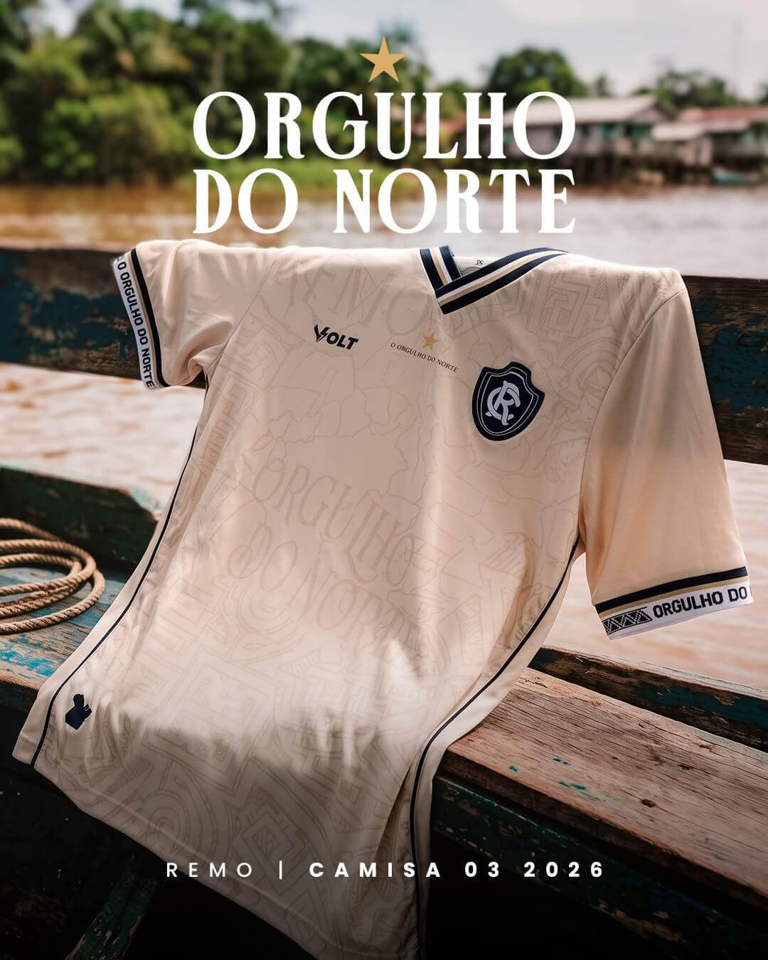Terceira camisa do Clube do Remo 2026-2027 Volt GK