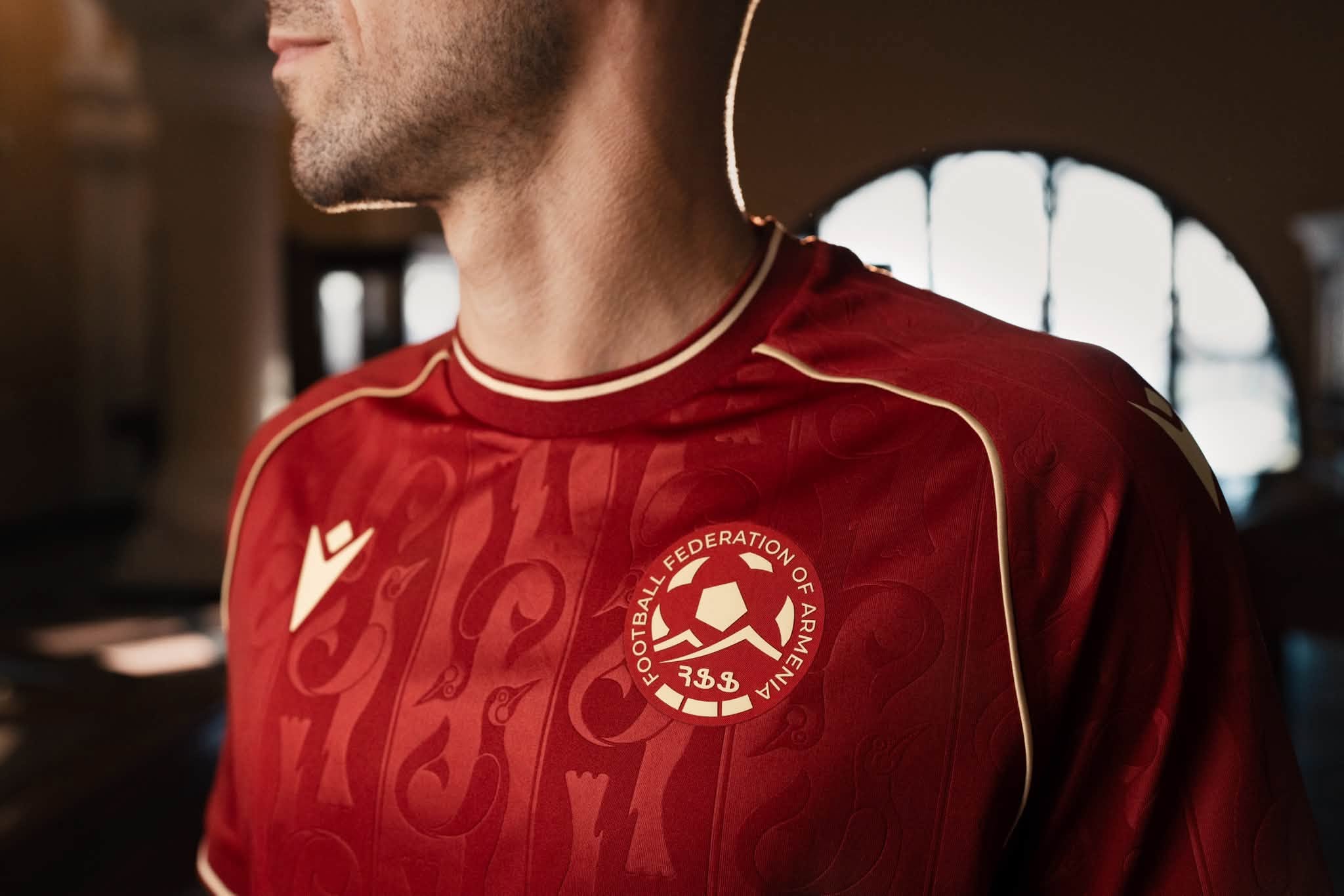 Camisas da Armênia 2026-2027 Macron