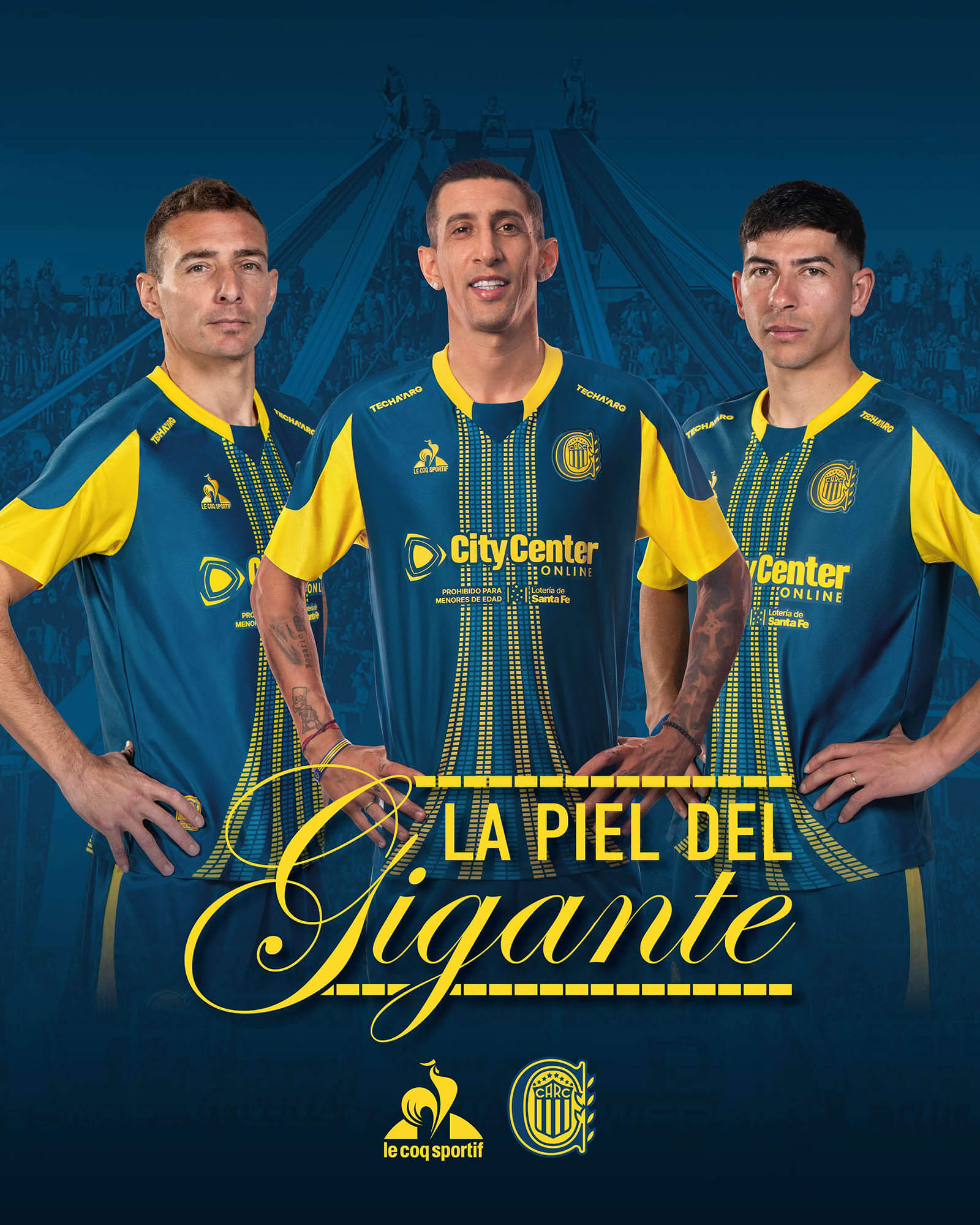 Terceira camisa do Rosario Central 2026-2027 Le Coq Sportif
