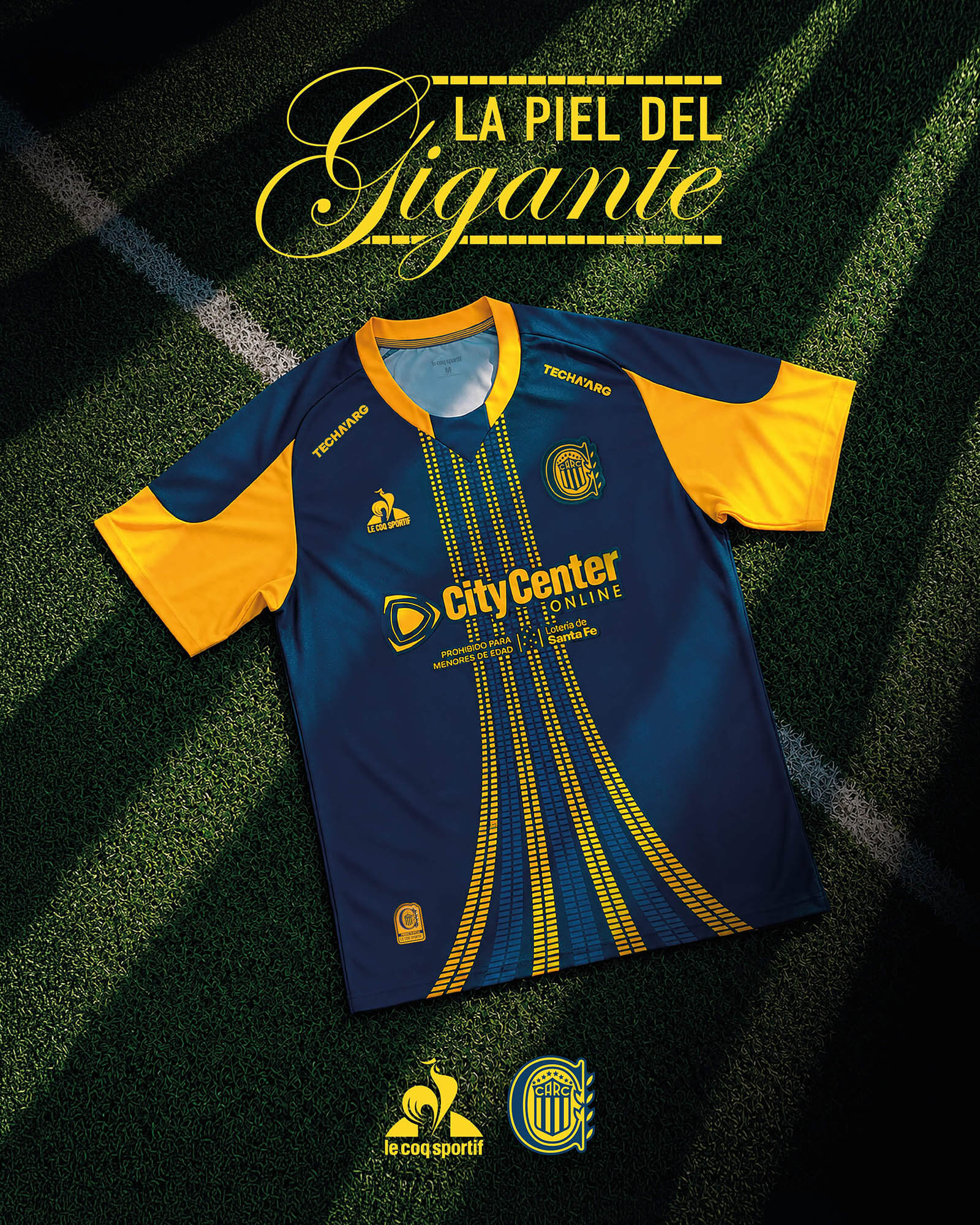 Terceira camisa do Rosario Central 2026-2027 Le Coq Sportif