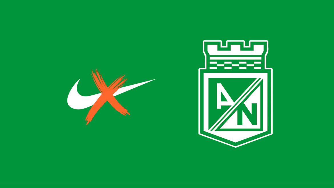 Atletico Nacional rompe com a Nike