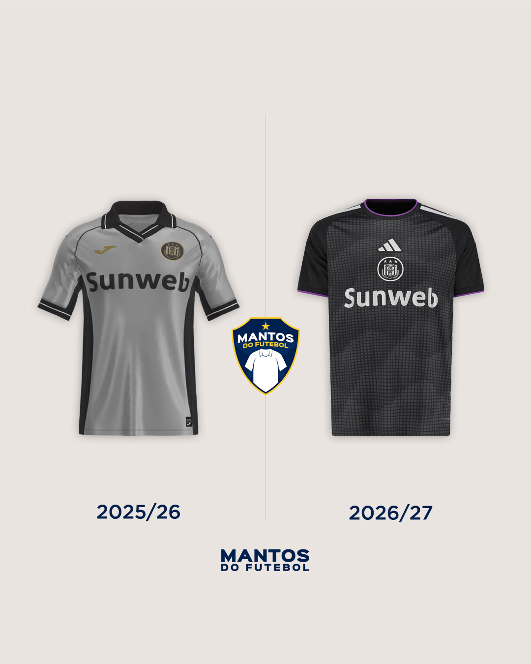 Terceira camisa do Anderlecht 2026-2027 adidas