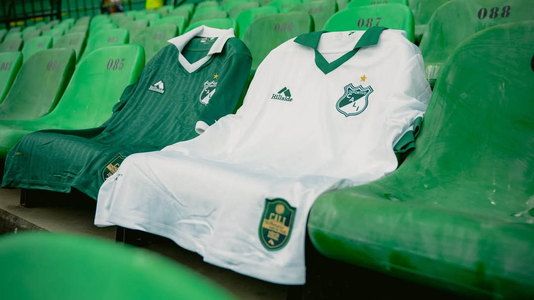 Camisas comemorativas do Deportivo Cali 1965 Hillside