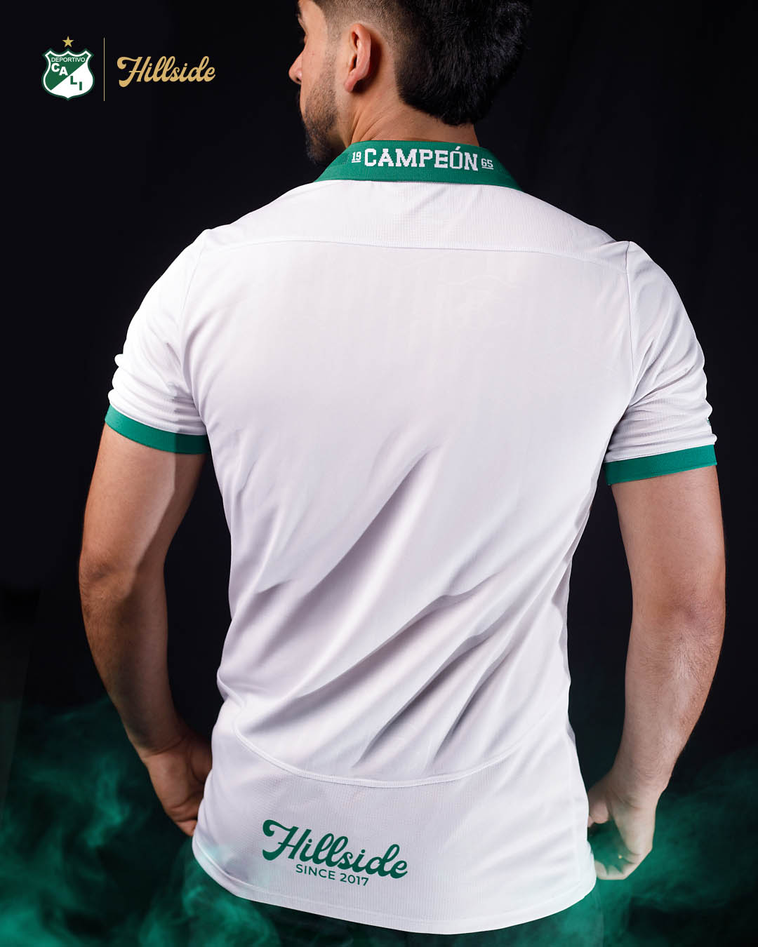 Camisas comemorativas do Deportivo Cali 1965 Hillside