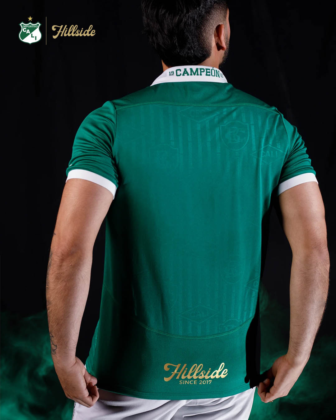Camisas comemorativas do Deportivo Cali 1965 Hillside