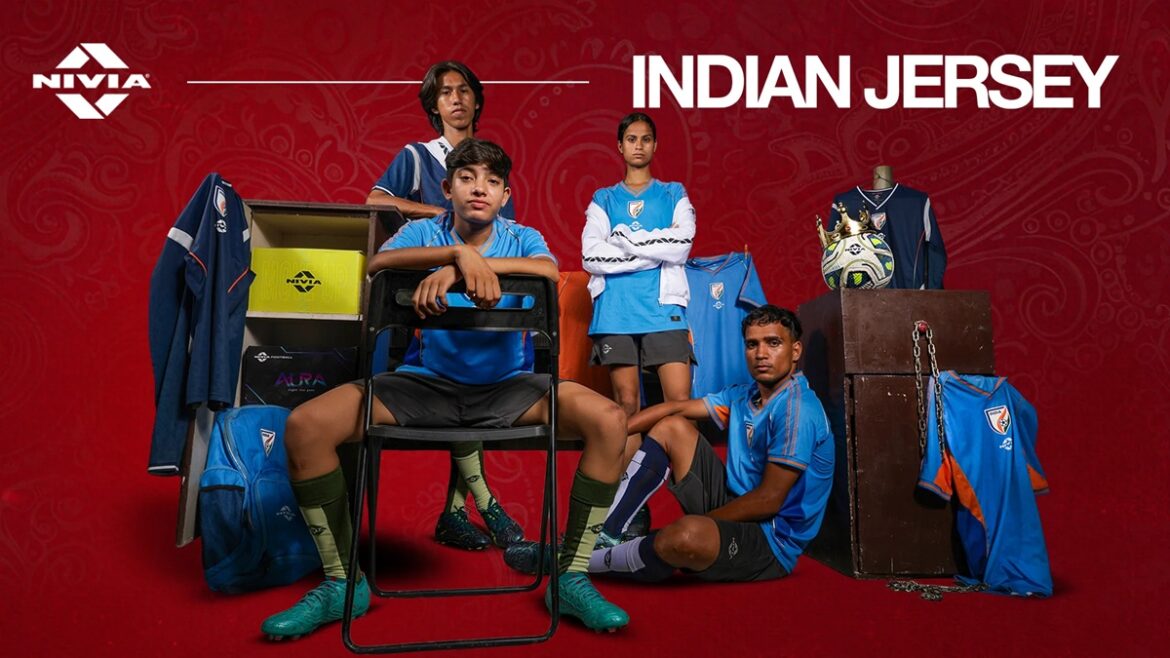 camisa titular india 2026-2027 nivia